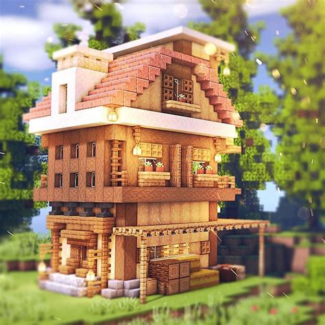 Mini House Minecraft Telegraph