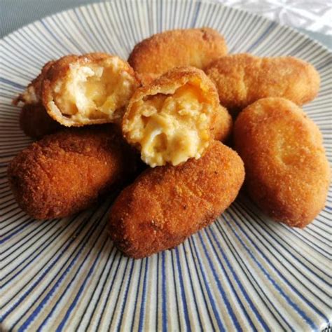 Croquetas De Chistorra Y Huevo Frito Sabores Locos Para Sorprender