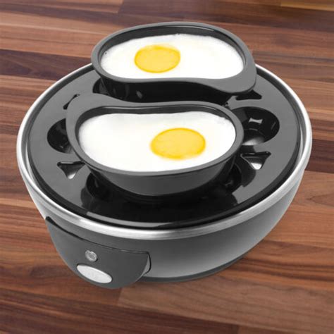 Salter Egg Cooker Electric Poacher Boiler For Soft Medium Or Hard