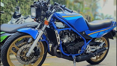 COMPREI A MOTO DOS SONHOS YAMAHA RD350 1990 AZUL HISTÓRIA DA RD 350