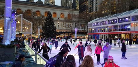 LAS PISTAS DE PATINAJE SOBRE HIELO EN NUEVA YORK CONTADOR DE VIAJES