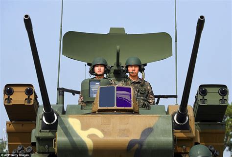 South Korea Takes Its Turn To Display Its Military Might Daily Mail