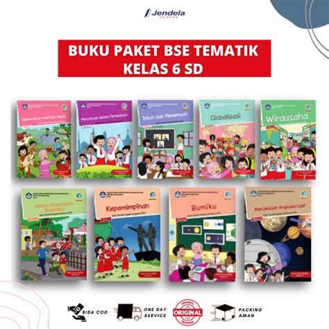 jual buku tema kelas  sd tema   buku paket sd kelas  bse tematik