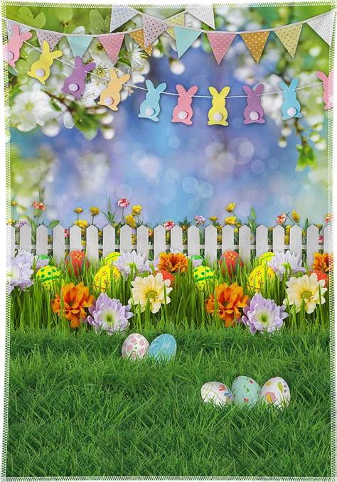 Amazon Swepuck X Ft Fabric Easter Spring Photography Backdrop