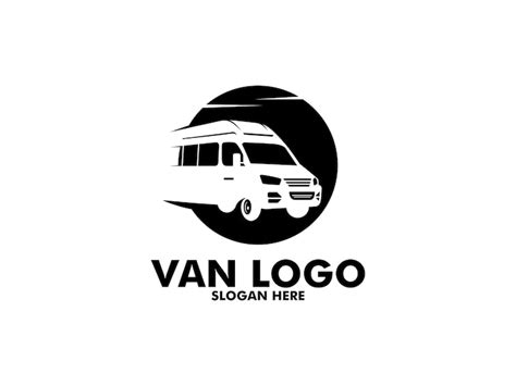 Premium Vector Van Logo Vector Template Isolated On White Background