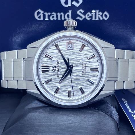 Fs Bnib Grand Seiko Evolution White Birch Hi Beat Hours Mm