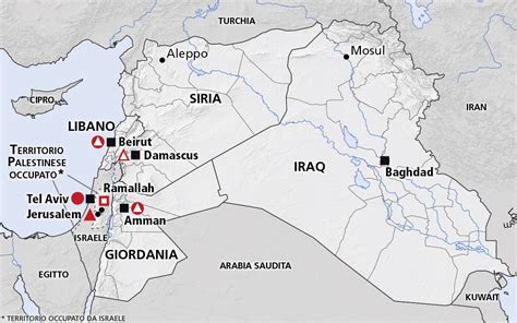 Medio Oriente Siria Libano Giordania Iraq