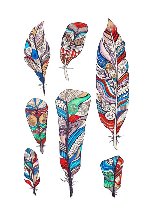 Sabrina Ziegenhorn Wall Art Feathers Photocircle Net