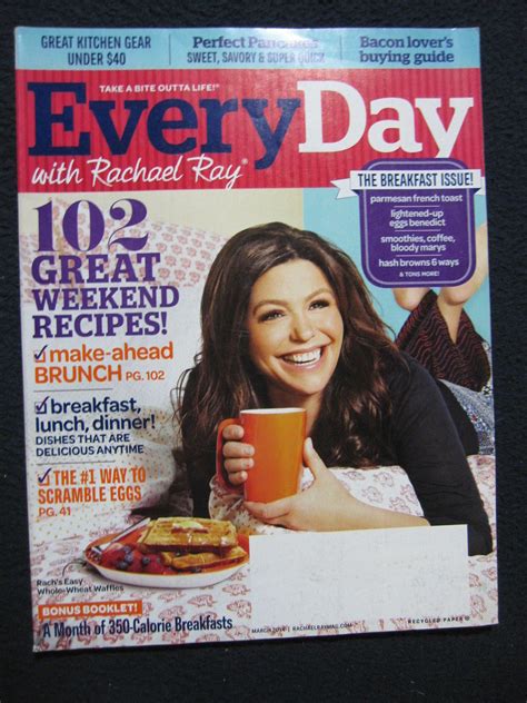 Everyday With Rachael Ray Magazine March 2014 New Unread Condition No