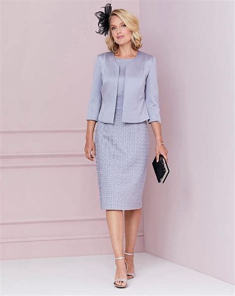 Nightingales Textured Dress And Jacket J D Williams Mother Of Bride