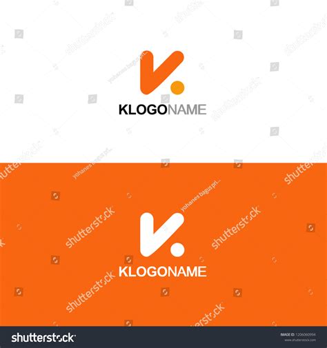 Letter K Logo Icon Vector Template Stock Vector Royalty Free