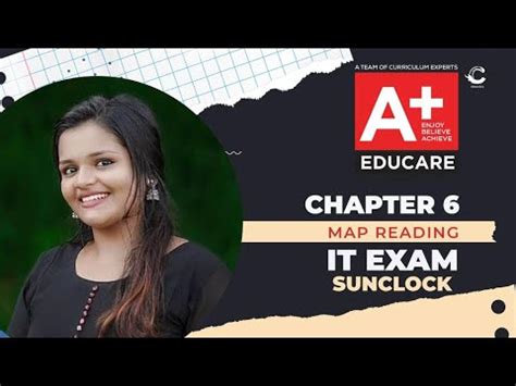 Sslc It Chapter Map Reading Sunclock Question Youtube