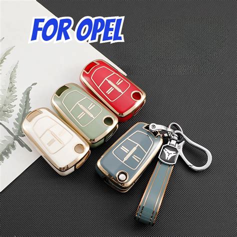 TPU Car Smart Key Case Cover Shell Fob For Vauhxall Opel Astra H Corsa