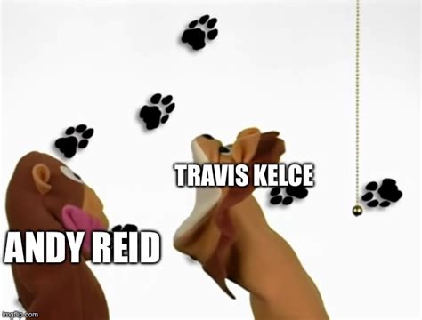 Baby Einstein Travis Kelce Yelling At Coach Reid Meme Imgflip