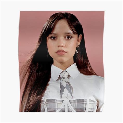 Jenna Ortega Poster For Sale By Foruart Redbubble