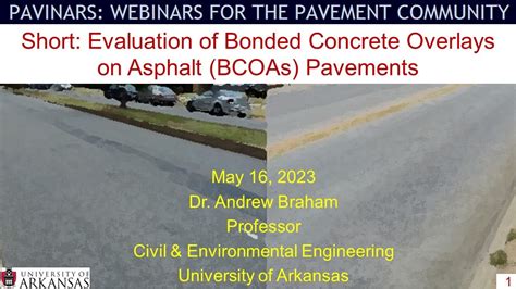 NCHRP Report 1007 Evaluation Of Bonded Concrete Overlays On Asphalt