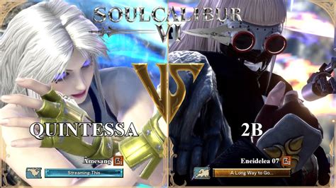 SoulCalibur VI Amesang Quintessa VS Eneidelea 07 2B Xbox Series