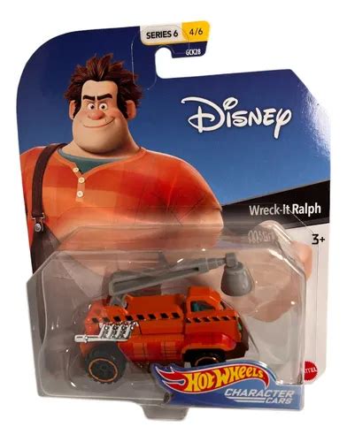 Wreck it Ralph Disney Hot Wheels Series 4 6 Character Cars Envío gratis