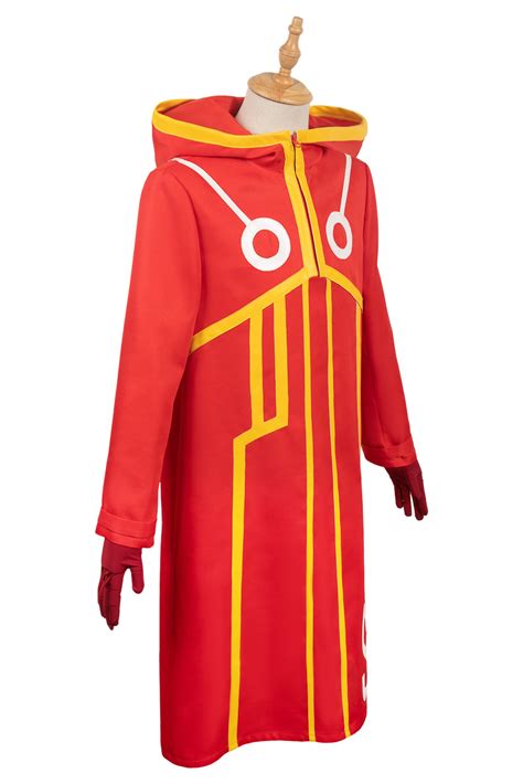 One Piece 2024 Egghead Arc Monkey D Luffy Red Future Outfit Halloween