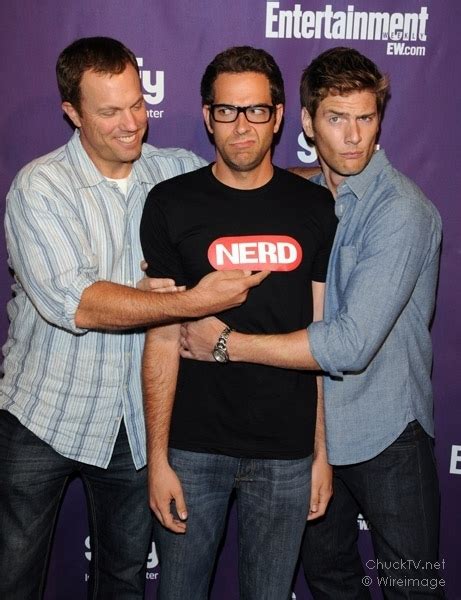 chuck cast @ comic-con parties - Chuck Photo (14225982) - Fanpop