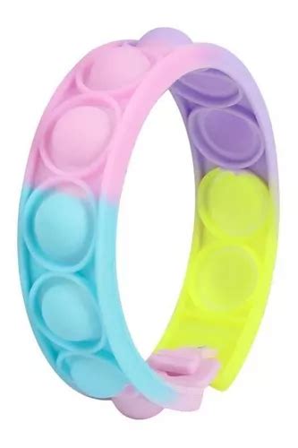 Pulseira Pop It Fidget Toys Sensorial Super Raro Tie Dye MercadoLivre