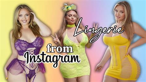 Spring Lingerie From My Instagram Try On Haul Review From AVIDLOVE