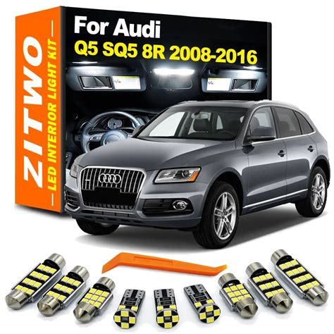 Zitwo Pcs Full Led Interior Reading Light Kit For Audi Q Sq R