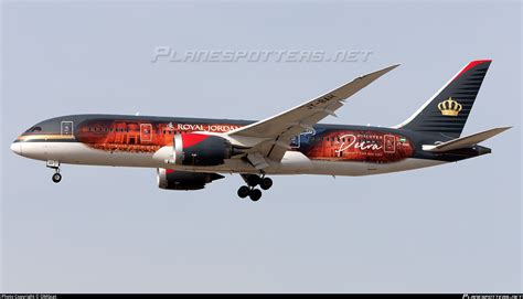 Jy Bah Royal Jordanian Boeing Dreamliner Photo By Omgcat Id