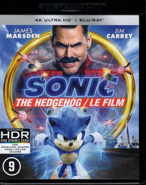 Sonic The Hedgehog 4K Ultra HD Blu Ray Blu Ray BlurayShop Nl