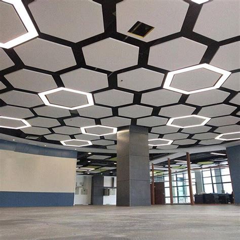 China Hexagon Acoustic Tiles Manufacturer And Supplier Factory Huamei