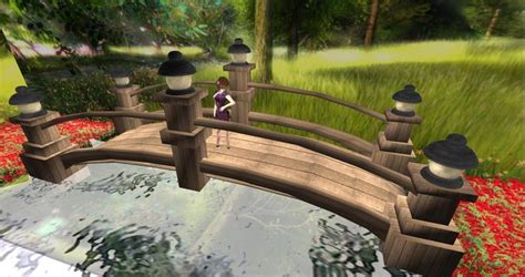 Second Life Marketplace - Oriental Garden Bridge Promo