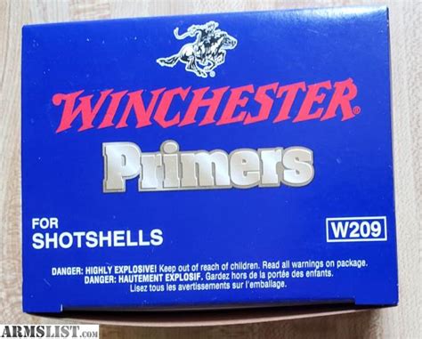 ARMSLIST For Sale Winchester 209 Primers