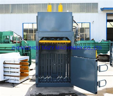 Hydraulic Vertical Baling Machine Baler Machine For Waste Cardboard