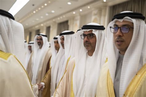 Uae President Receives Rulers Of Emirates Crown Princes On Eid Al Adha