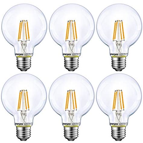 Energetic Smarter Lighting Dimmable Led Globe Light Bulb G25 Led Vintage Light Bulb 60w