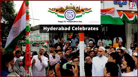 Asaduddin Owaisi Flag Hoisting Hyderabad Celebrates Th Independence