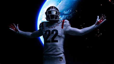 Navy unveils NASA-themed uniforms ahead of game against Army