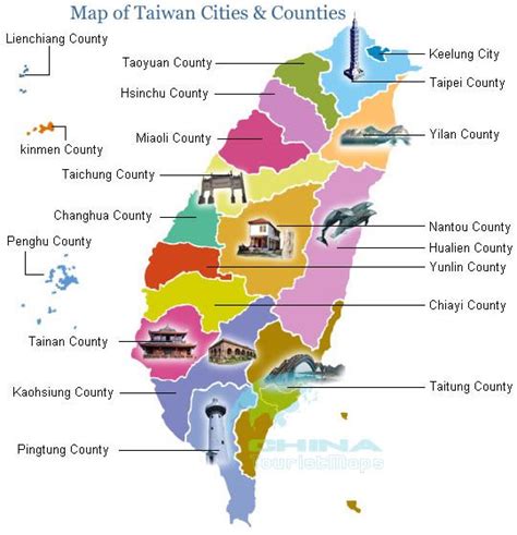 Taiwan District Map