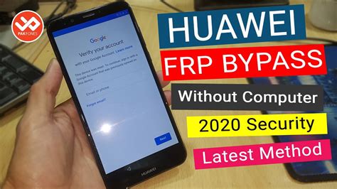 Huawei FRP Bypass Without Computer Final Method 2020 Security YouTube