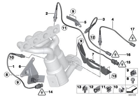 Original BMW Bracket F Plug Oxygen Sensor X1 F48 HUBAUER Shop De