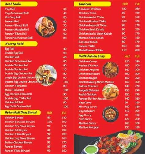 Menu Of Delhi Spice Roll Hut Indraprastha Industrial Area Kota