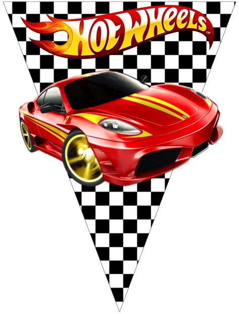 Imprimibles Hot Wheels 6e5 Artofit