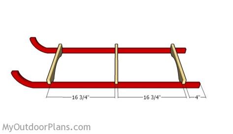 Wooden Sled Plans Myoutdoorplans