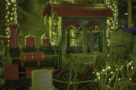 A Green and Red Toy Train stock image. Image of wonderland - 168414351