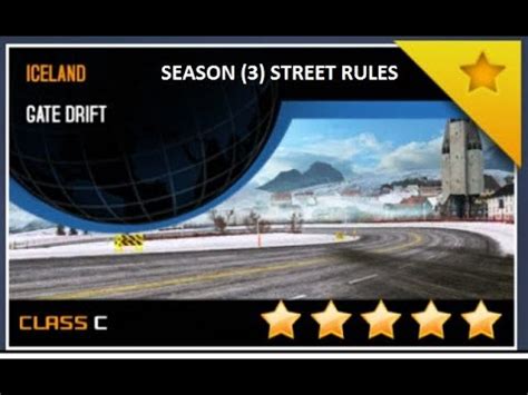 Iceland Gate Drift Class C Season Street Rules Asphalt