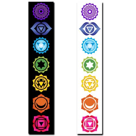 Chakra Bumper Sticker Decal Car Vehicle Wicca Yoga Hindu Aum