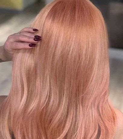 Peach Blonde Hair Color Formulas Wella Professionals