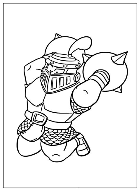 Printable Clash Of Clans Coloring Pages Free Printable Coloring Pages