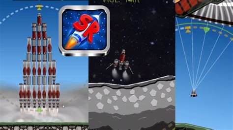 SimpleRockets: Smearth to Smoon and back to Smearth in one trip - YouTube