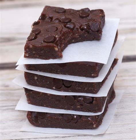 No Bake Vegan Brownies Popsugar Fitness